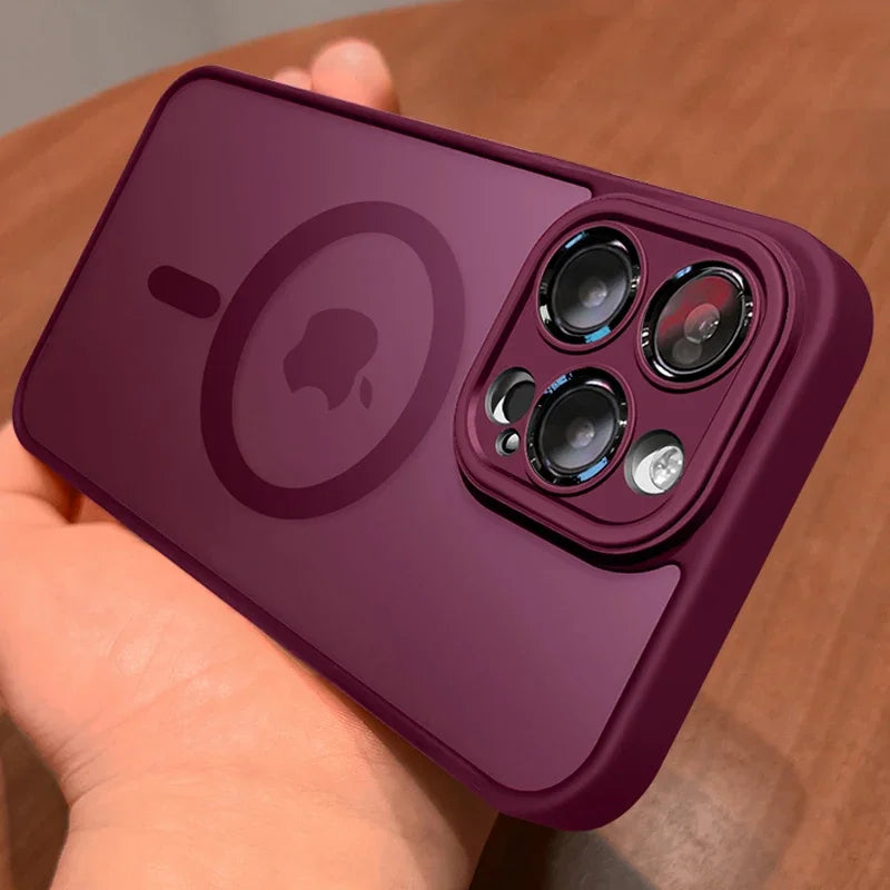 Husă Iphone MagSafe Dark Pink Edition