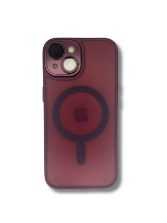 Husă Iphone MagSafe Dark Pink Edition